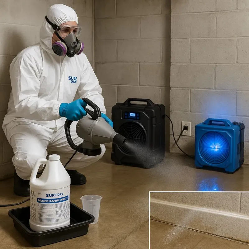 Sanitization and Odor Removal process in Live Oak, FL