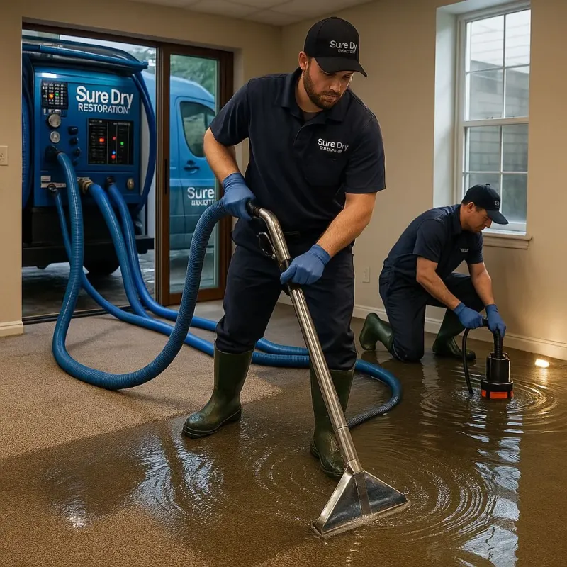 Water Extraction and Removal process in Live Oak, FL